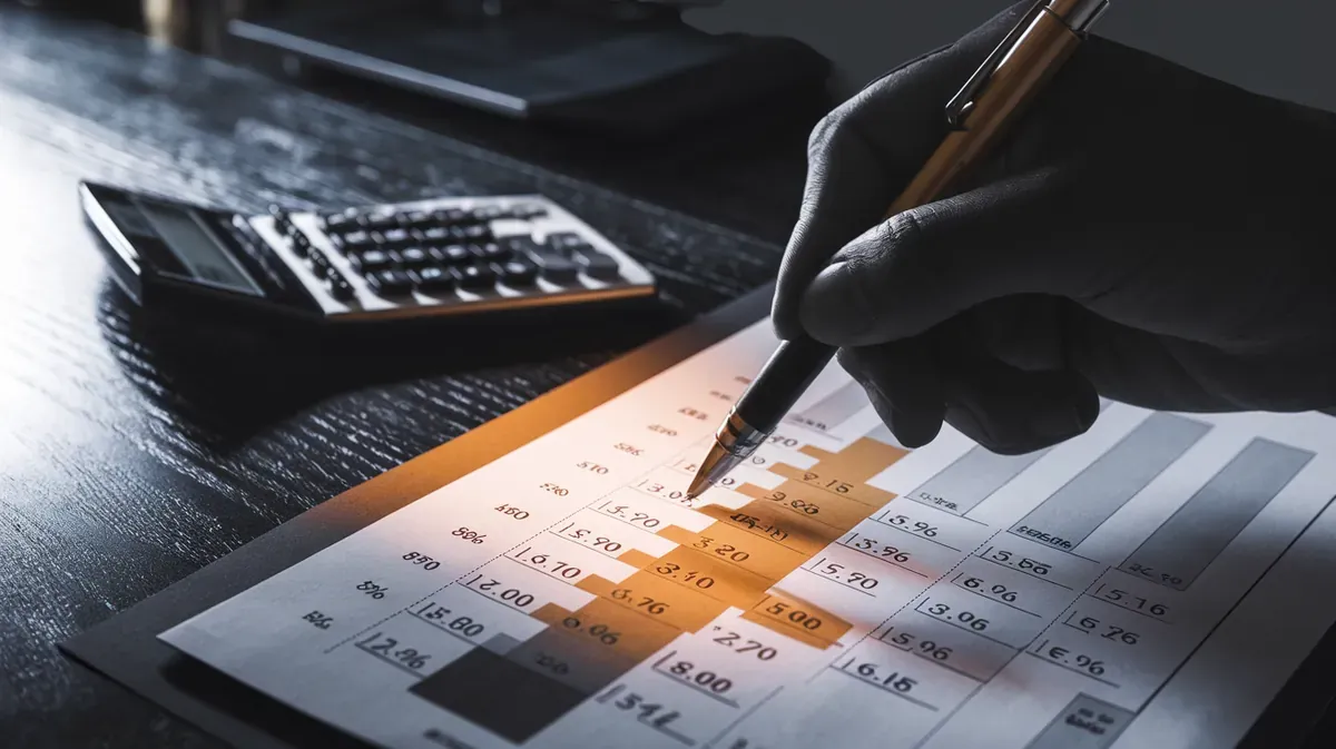 Tabela com três colunas de percentuais de gastos por faixa salarial, de R$5 mil a R$15 mil, mostrando a distribuição entre essenciais, estilo de vida e sobra