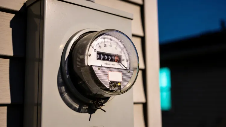 Medidor de energia residencial com leitura desfocada: bônus de Itaipu reduz IPCA-15 de agosto de 2026
